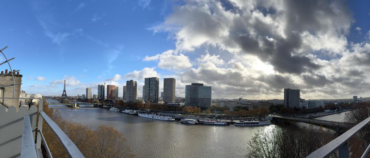Appartement Vue Tour Eiffel Paris 16 Eme Экстерьер фото